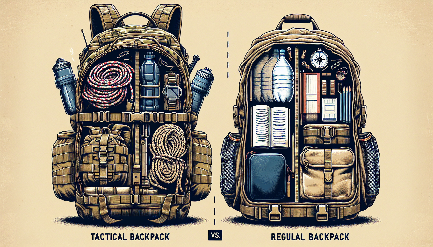 tactical backpack vs regular backpack whats the difference 4